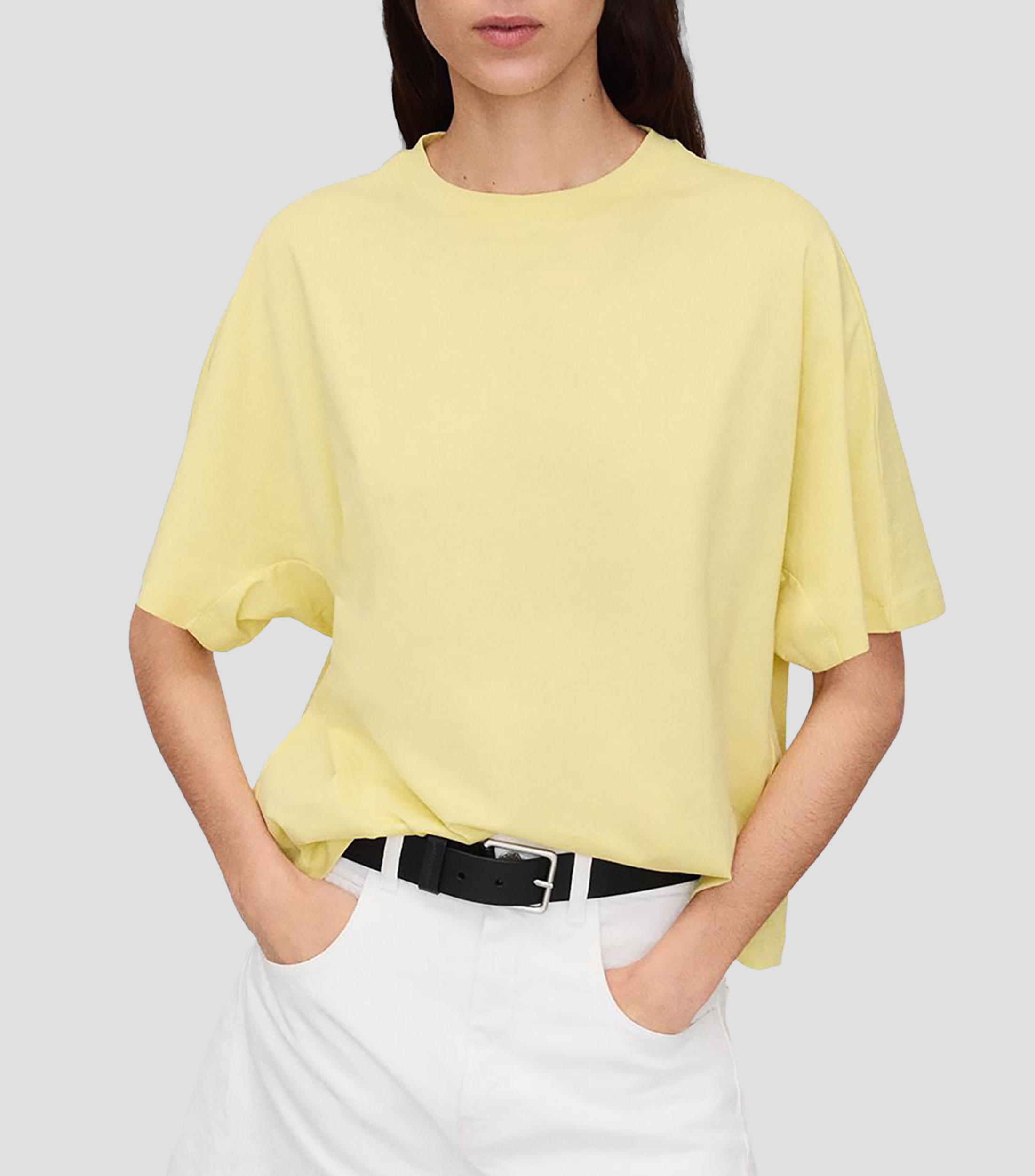 Playera cuello redondo manga corta lisa PYRATEX Mujer